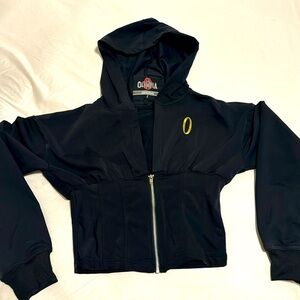 NWOT Joe Weider’s Olympia crop zip-up